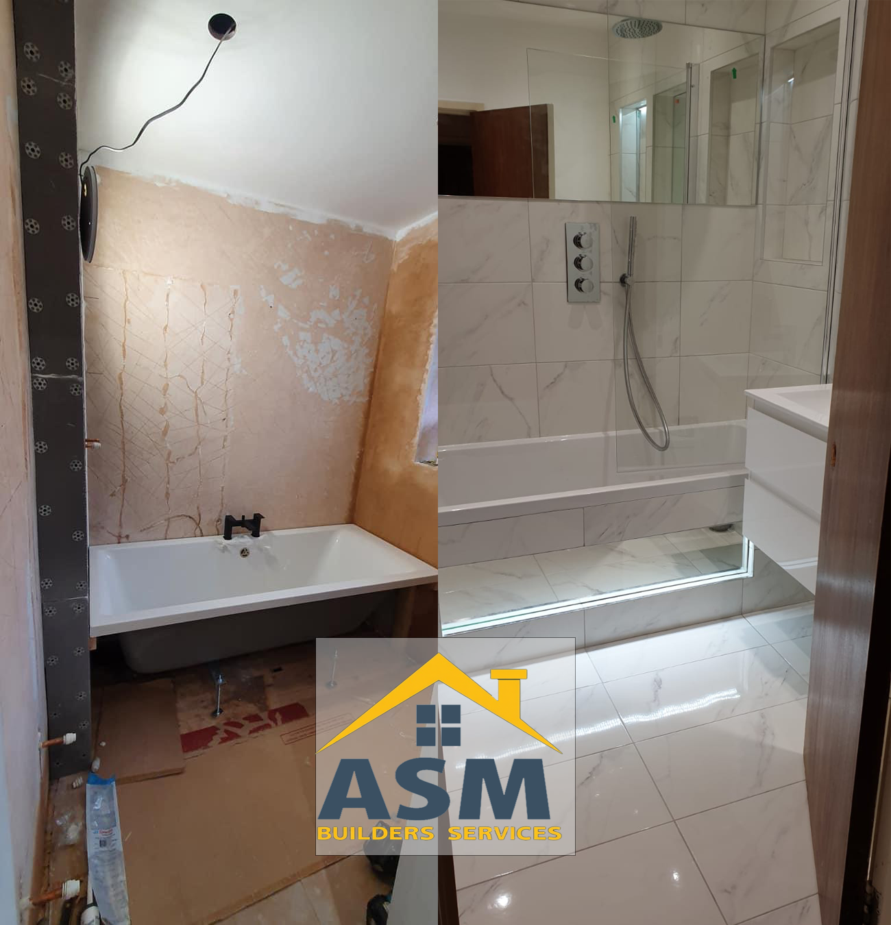 Bathroom Installation Process